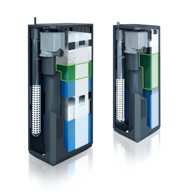 Juwel Nitrax Sponge filter system showcasing filter media designed to reduce nitrates and improve aquarium health.