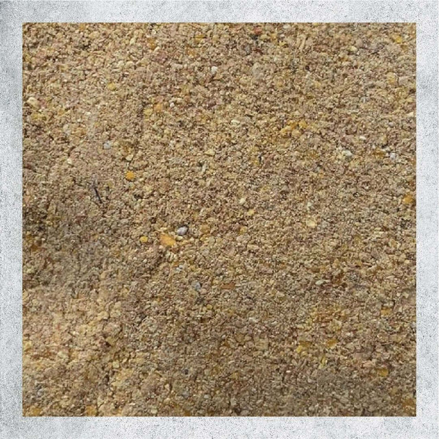Close-up view of Nature’s Nest Avian Softgrain, a nutritious feed for small birds like finches and budgies.