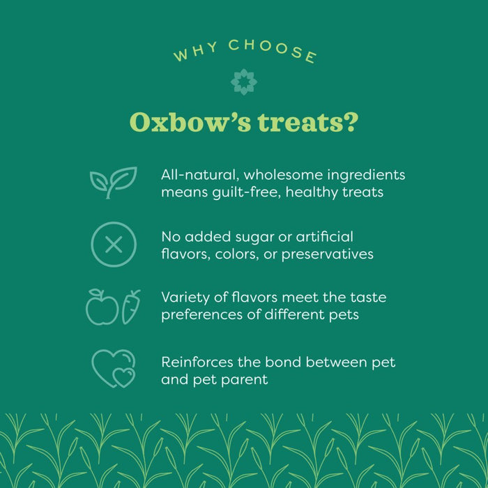 Oxbow Simple Rewards Baked Veggie Treats 85g - Buy Online - Jungle Aquatics
