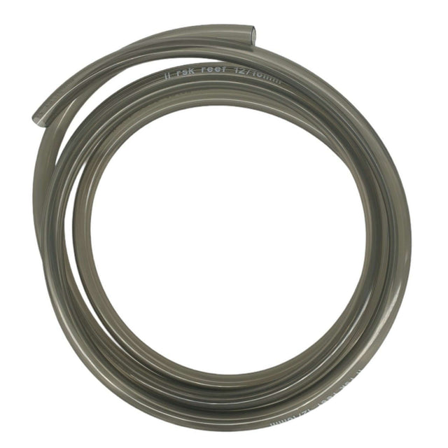 Flexible PVC hose tubing for aquariums and ponds, sold per meter, ideal for customized setups.