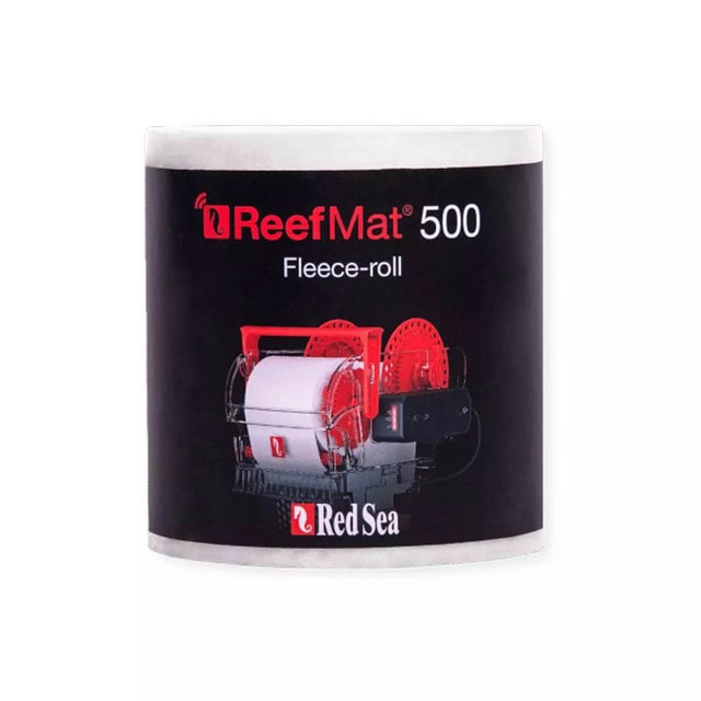 Red Sea ReefMat 500 fleece replacement roll for saltwater aquarium filters. Essential for clear water maintenance.