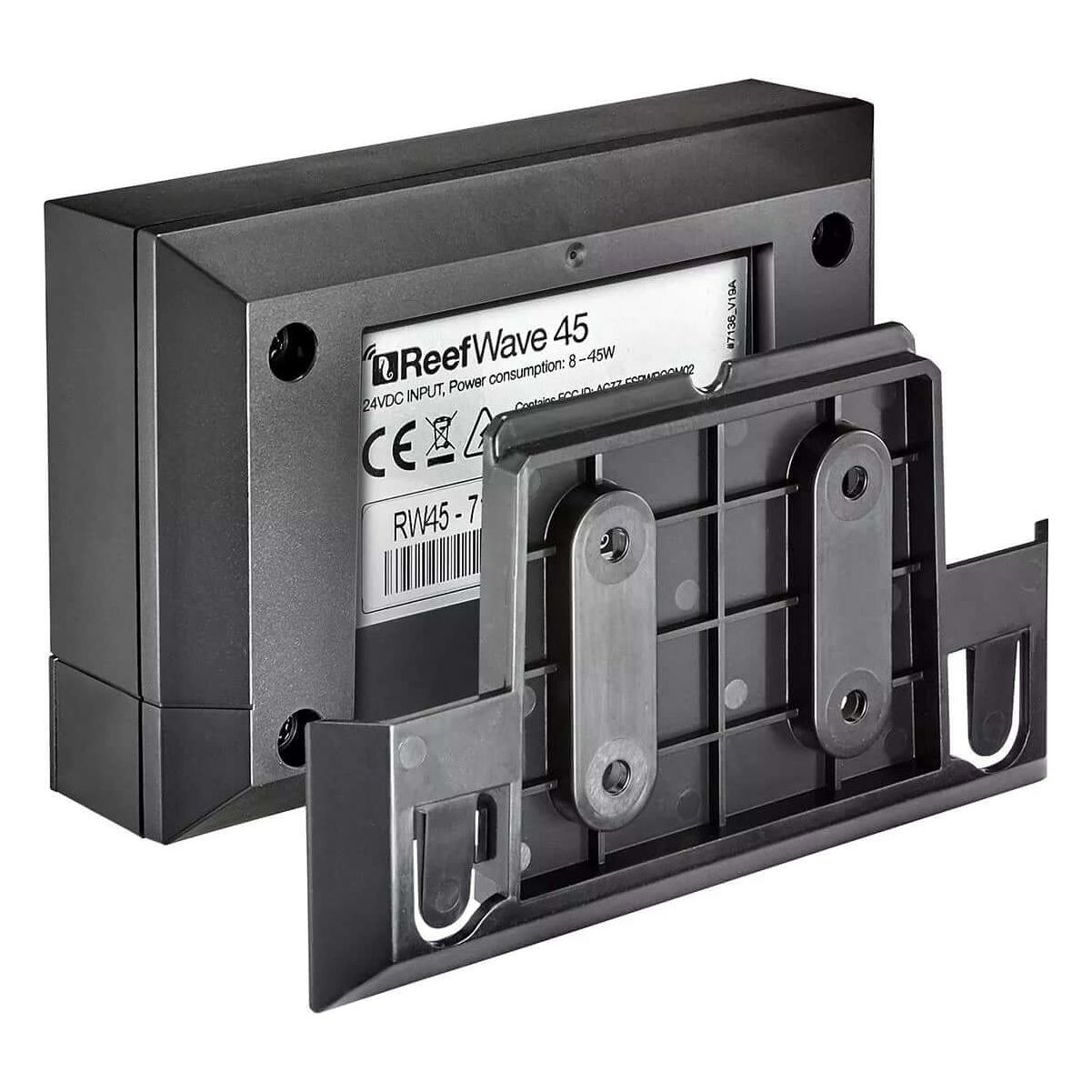 Red Sea ReefWave 45 pump controller with mounting bracket for efficient aquatic flow control.