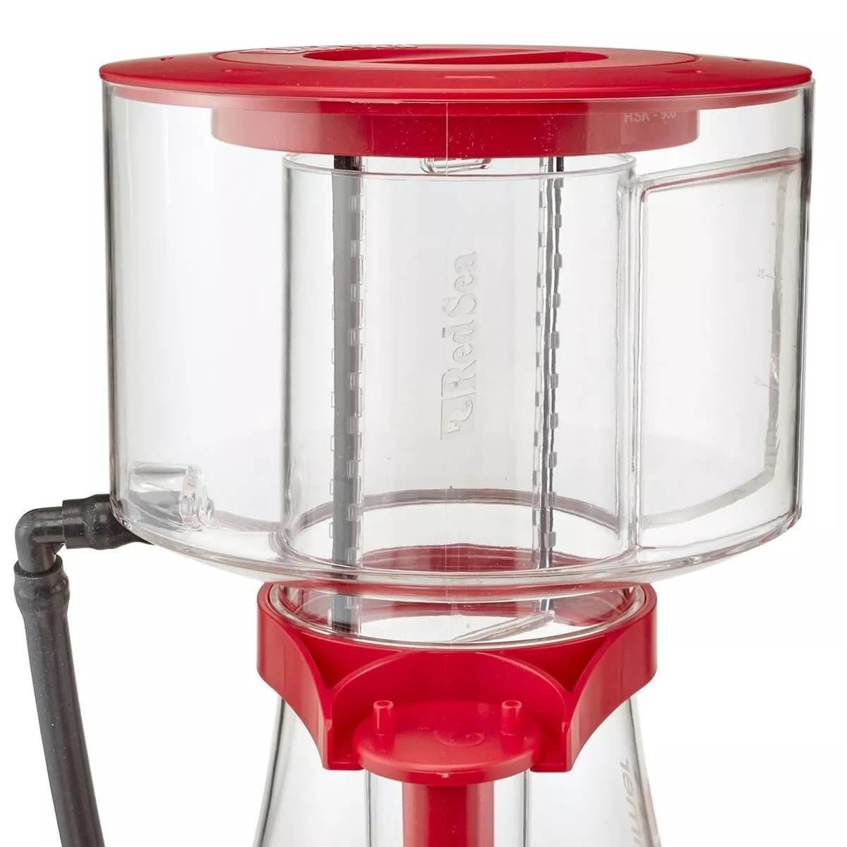 Red Sea RSK Reefer Internal Protein Skimmer top view showcasing efficient, quiet, ergonomic design for reef tanks.