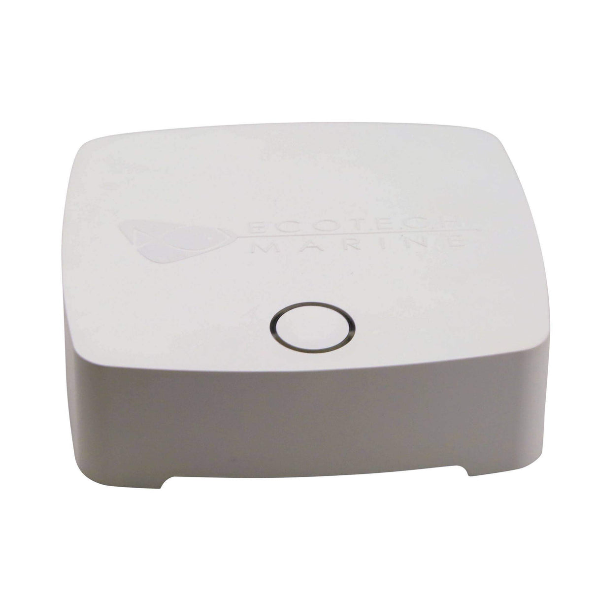 EcoTech Marine ReefLink Wireless Controller for remote equipment management, featuring a power button and sleek design.