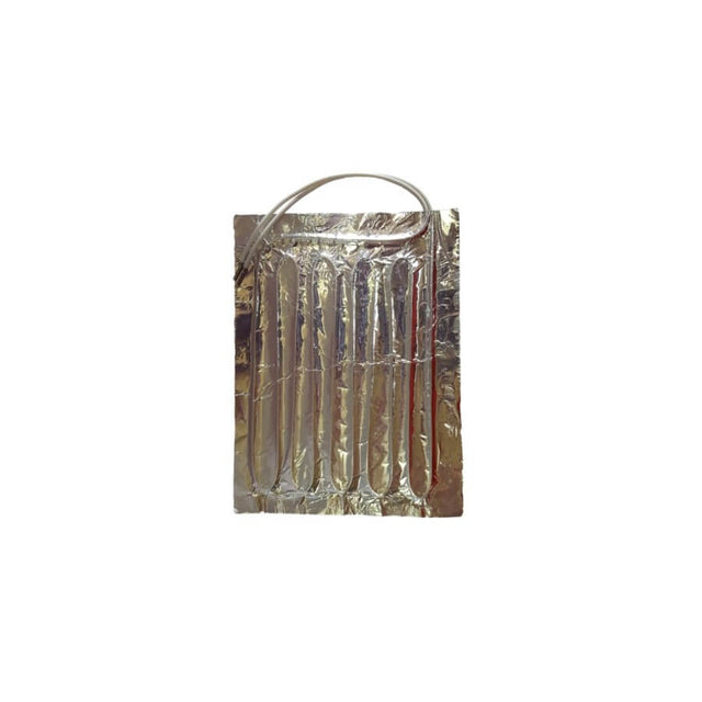 Reptile heating pad designed for efficient warmth, available in various wattages and dimensions for reptiles' comfort.