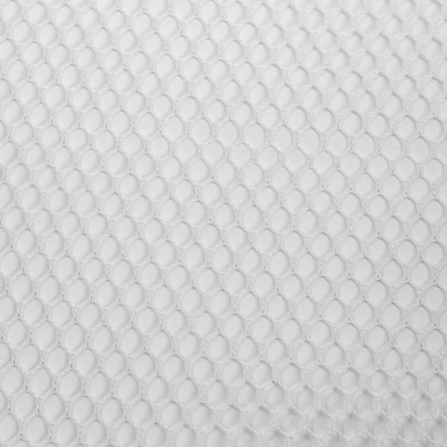 close-up of large mesh filter bag material showing fine mesh design for effective filtration media use