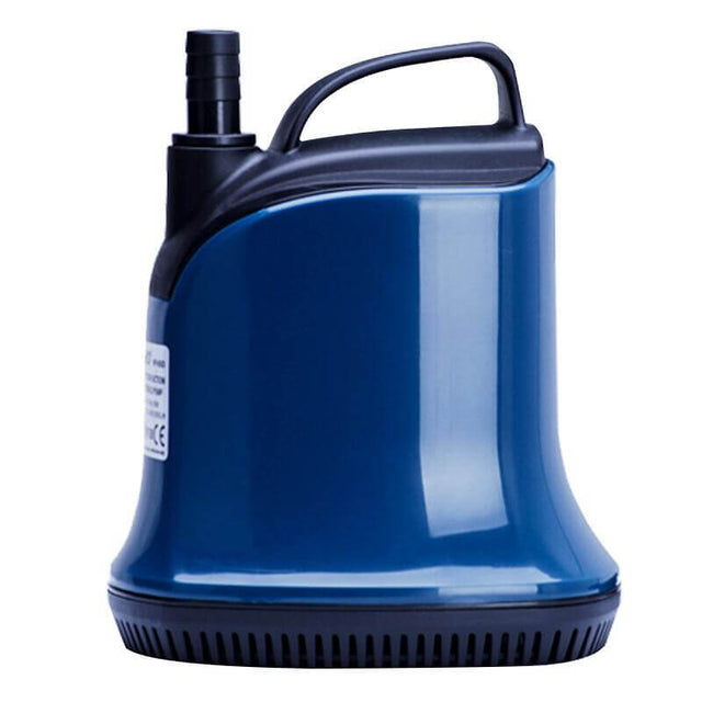 SOBO D-Series submersible water pump in blue, suitable for fountains and aquariums, efficient and waterproof design.