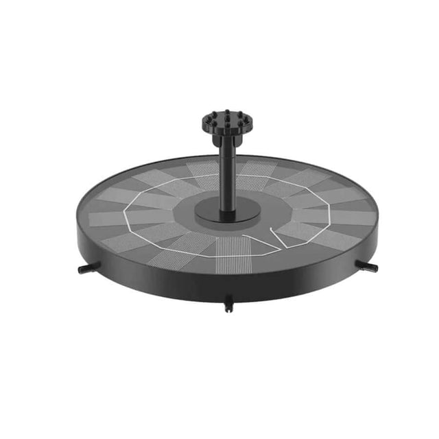 Sun Sun Solar Fountain Pump JSP-01 solar panel with adjustable nozzle for eco-friendly water features.