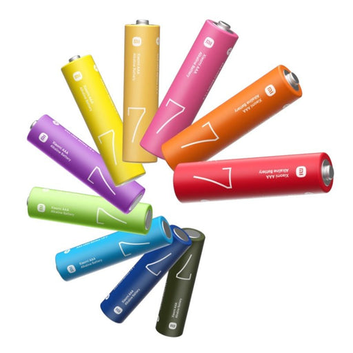 Xiaomi AAA Rainbow Battery 10 Pack - Buy Online - Jungle Aquatics