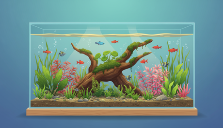 setting up a planted aquarium