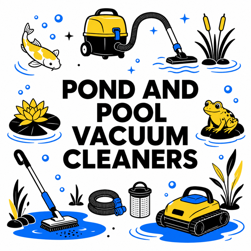 Pond and Pool Vacuum Cleaners
