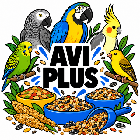 Avi Plus bird and fish food collection at Jungle Aquatics