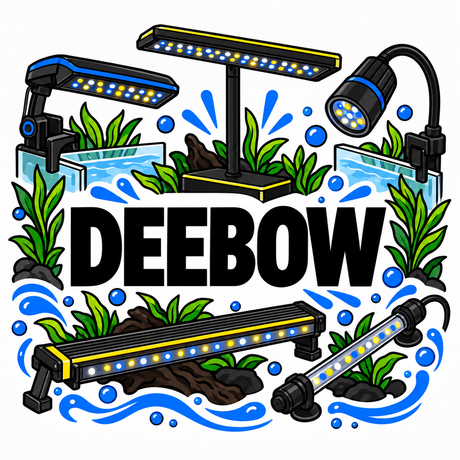 Deebow aquarium lighting collection illustration