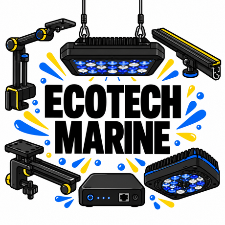 EcoTech Marine reef aquarium lighting collection illustration