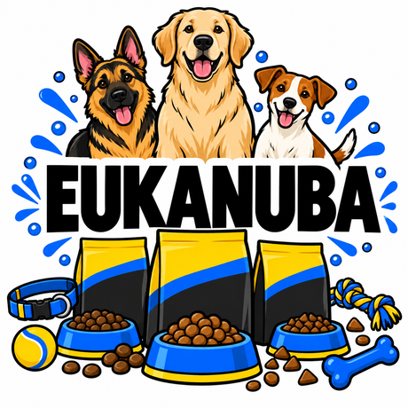 Eukanuba dog food collection illustration