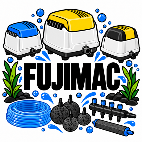FujiMAC air pumps collection illustration