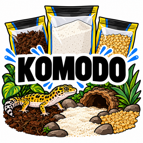 Komodo collection illustration at Jungle Aquatics