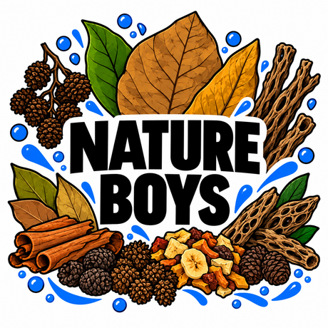 Nature Boys aquarium botanicals collection illustration