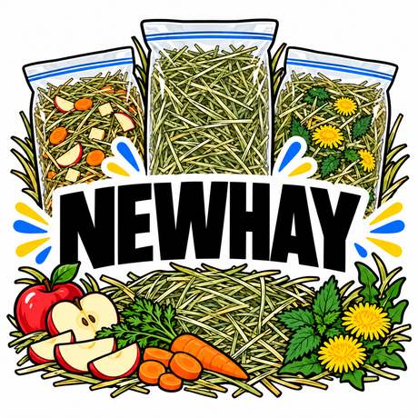 Newhay small animal hay collection illustration