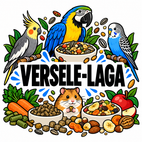 Versele-Laga bird and small animal food collection illustration