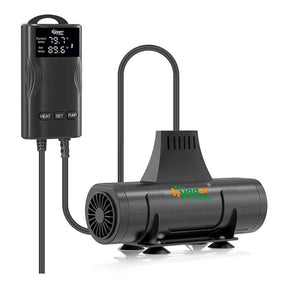 Hygger 2 in 1 Aquarium Heater with Wave Maker designed for aquatic heating and circulation.