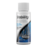 Seachem Stability 50ml biological filter starter for aquariums, rapidly establishes beneficial bacteria.
