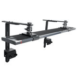 Zetlight L Shape Bracket for M5 Light Set mounted for aquarium light positioning.