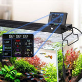 Hygger Aqua Sense Aquarium LED Light with TFT display and water monitoring for planted tanks.