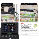 Hygger Aqua Sense Aquarium LED Light with auto rise, display, and water monitoring features.