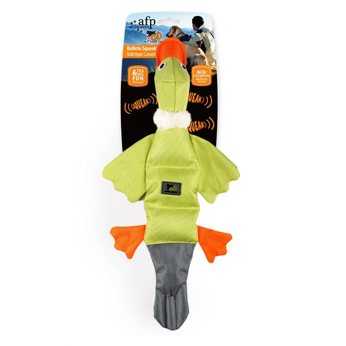 Afp Duck AFP Outdoor Ballistic Quack Duck - Engage Your Dog