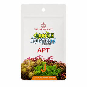 APT Jazz Plant Growth Booster 18 Tabs packaging, plant nutrients for improved aquatic plant growth.