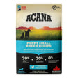 Acana Puppy Small Breed Recipe Dry Dog Food 2kg bag featuring fresh chicken ingredients and vibrant landscape.