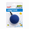 Airstone Round 50mm compact blue airstone for aquarium aeration with steady fine bubble stream.
