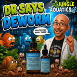 Dr Says Deworm - Aquarium Smiths Fish Dewormer Treatment for healthy fish in happy tanks.