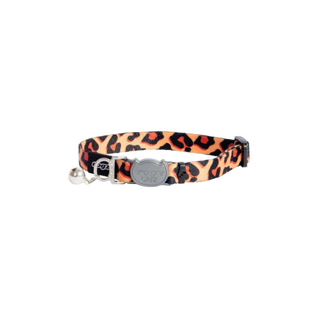 ROGZ Cat Collar Safety, Fusion Safari, Small, Leopard