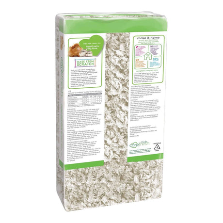 Carefresh Small Animal Paper Bedding packaging showcasing its soft, safe, and absorbent bedding for small pets.