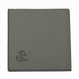 Chihiros Tank Cleaning Cloth in grey with embroidered logo, designed for effective aquarium cleaning.