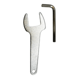 DC Aqua CO2 Regulators with Solenoid and Bubble Counter tools, including a wrench and hex key.