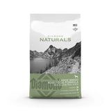 Diamond Naturals Large Breed Adult Dog Formula Rich in Lamb Meal and Rice Dry Dog Food package design.