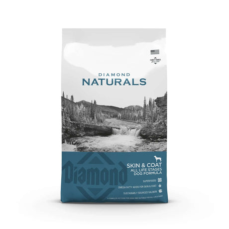 Diamond Naturals Skin and Coat All Life Stages Dog Formula Rich in Salmon and Potato Dry Dog Food
