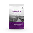 Diamond Naturals Small Breed Adult Dog Formula Rich in Chicken and Rice Dry Dog Food packaging with scenic background.
