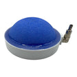Dome Pond Air Stone with blue porous surface for optimal oxygen diffusion in ponds and aquariums.