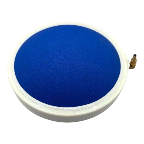 Dome Pond Air Stone blue air stone for ponds and aquariums enhances oxygenation with fine bubble diffusion.