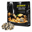 Dymax Five Coloured Yuhua Stone Small 4kg aquarium gravel for unique tank aesthetics and comfort.