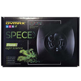 Dymax SpaceX Flora Light box showcasing features for optimal aquatic plant growth and smart control functions.