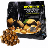 Dymax Stripe Yuhua Stone 4kg aquarium gravel for landscaping and fish comfort