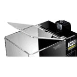 Dymax IQ Aquarium Lid on top of an aquarium, designed to prevent fish jumping and reduce evaporation.