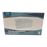 Fishnet Breeder Double packaging showing isolation net for aquariums, model YB-02, WB-02.