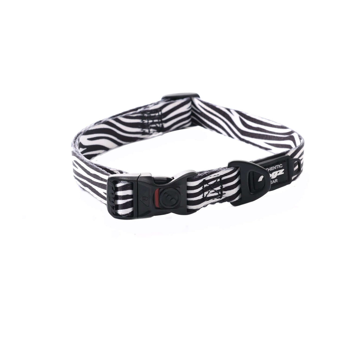 ROGZ Dog Collar Classic, Fusion Safari, Extra Large, Zebra