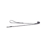 Rogz Fusion Safari Dog Lead in Zebra print, soft webbing, comfortable for walking dogs, includes accessory holder.